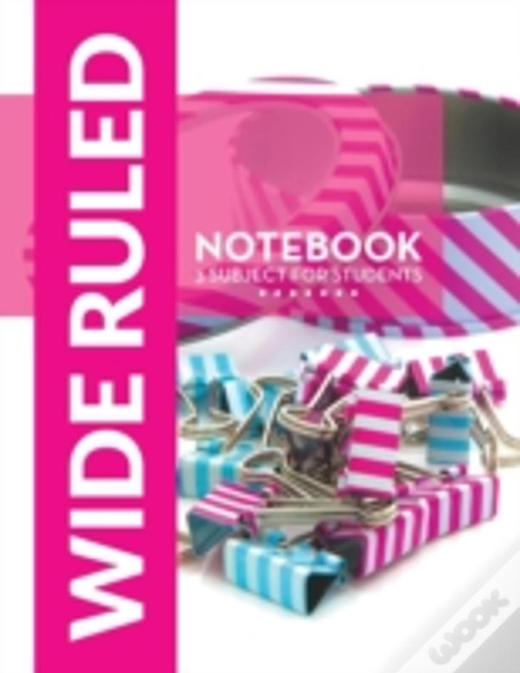 Wide Ruled Notebook - 3 Subject For Students