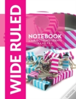 Capa do artigo Wide Ruled Notebook - 3 Subject For Students