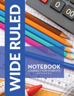 Capa do artigo Wide Ruled Notebook - 5 Subject For Students