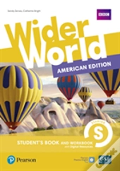 Wider World American Edition Starter Student Book & Workbook With Pep Pack