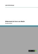 Widerstand Als Form Von Macht
