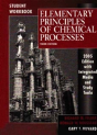 Wie Elementary Principles Of Chemical Processes, Third Edition With Cd, With Student Workbook To Accompany Elementary Principles Set, Third Edition - Preview