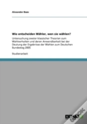 Capa do artigo Wie Entscheiden Waã‚Â¤Hler, Wen Sie Waã‚Â¤Hlen?