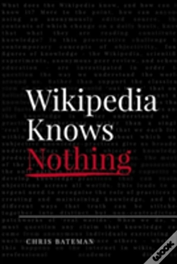 Capa do artigo Wikipedia Knows Nothing