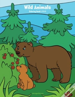 Capa do artigo Wild Animals Coloring Book 1, 2   3