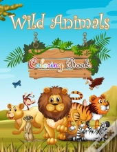 Wild Animals Coloring Book