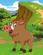 Wild Boars Coloring Book 1 - Preview