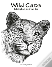 Capa do artigo Wild Cats Coloring Book For Grown-Ups 1