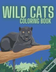 Wild Cats Coloring Book