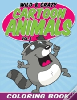 Capa do artigo Wild & Crazy Cartoon Animals Coloring Book