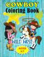 Wild West Cowboy Coloring Book - Preview