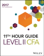 Wiley 11th Hour Guide For 2017 Level Ii Cfa Exam - Preview