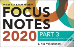 Capa do artigo Wiley Cia Exam Review 2020 Focus Notes, Part 3