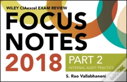 Capa do artigo Wiley Ciaexcel Exam Review 2018 Focus Notes, Part 2