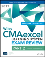 Wiley Cmaexcel Learning System Exam Review 2017: Part 2, Financial Decision Making (1-Year Access) - Preview