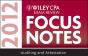 Wiley Cpa Examination Review Focus Notes - Preview