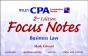 Wiley Cpa Examination Review Focus Notes - Preview