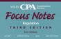 Wiley Cpa Examination Review Focus Notes - Preview