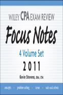 Wiley Cpa Examination Review, Focus Notes Set