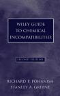 Wiley Guide To Chemical Incompatibilities - Preview