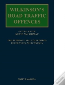 Capa do artigo Wilkinson'S Road Traffic Offences