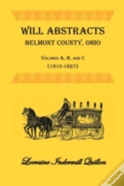 Capa do artigo Will Abstracts, Belmont County, Ohio, Vo