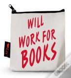 Will Work For Books Pencil Case