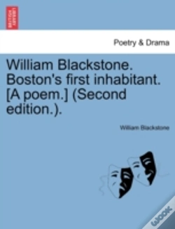 Capa do artigo William Blackstone. Boston'S First Inhab