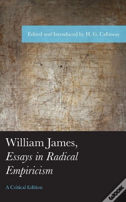 Capa do artigo William James, Essays In Radical Empiricism