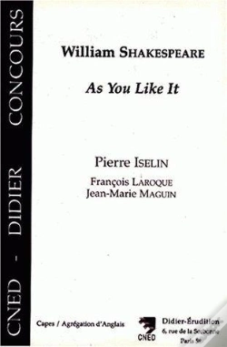 Capa do artigo William Shakespeare, As You Like It