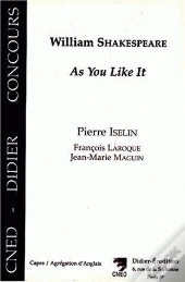 William Shakespeare, As You Like It