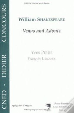 Capa do artigo William Shakespeare - Venus And Adonis