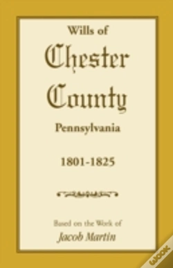 Capa do artigo Wills Of Chester County, Pennsylvania, 1