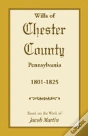 Capa do artigo Wills Of Chester County, Pennsylvania, 1