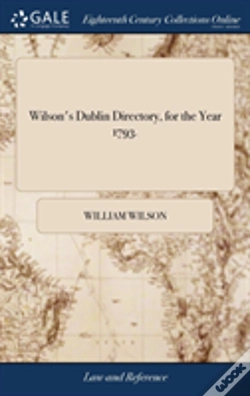 Capa do artigo Wilson'S Dublin Directory, For The Year 1793.