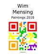 Wim Mensing Paintings 2018 - Preview