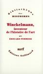 Winckelmann, Inventeur De L'Histoire De L'Art - Preview