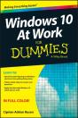 Windows 10 At Work For Dummies - Preview