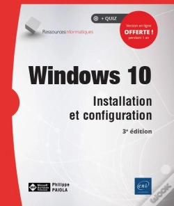 Capa do artigo Windows 10 - Installation Et Configuration (3e Edition)