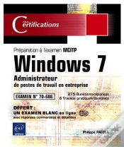 Capa do artigo Windows 7 - Administrateur De Postes De Travail Windows 7 - Preparation A L