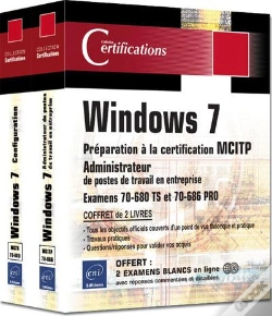 Capa do artigo Windows 7 - Coffret De 2 Livres - Preparation A La Certification Mcitp Administrateur De Postes De T