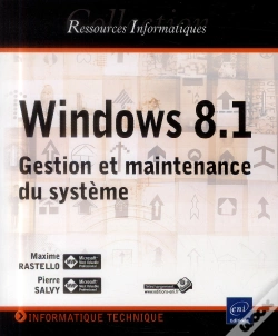 Capa do artigo Windows 8.1 ; Gestion Et Maintenance Du Système