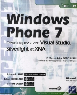 Capa do artigo Windows Phone 7 ; Développez Avec Visual Studio, Silverlight Et Xna