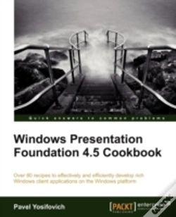 Capa do artigo Windows Presentation Foundation 4.5 Cookbook