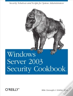 Capa do artigo Windows Server 2003 Security Cookbook