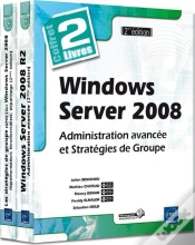 Capa do artigo Windows Server 2008 - Coffret De 2 Livres : Administration Avancee Et Strategies De Groupe (2e Editi