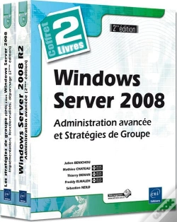 Capa do artigo Windows Server 2008 - Coffret De 2 Livres : Administration Avancee Et Strategies De Groupe (2e Editi