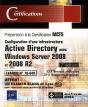 Windows Server 2008 Et 2008 R2 ; Examen Mcts 70-640 ; Configuration D'Une Infrastructure Active Directory (2e Édition) - Preview