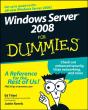 Windows Server 2008 For Dummies - Preview