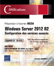 Capa do artigo Windows Server 2012 R2 - Configuration Des Services Avances - Preparation A La Certification Mcsa -